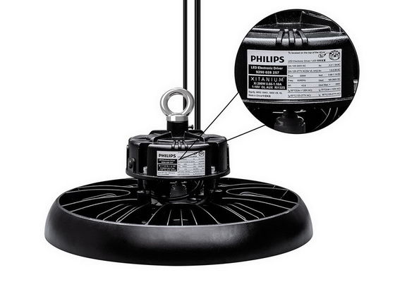 Aurora 190lm/W 200W LED Highbay Light IP65 IK10 Highbay Lighting CB CE SAA UKCA RoHS Approuvé éclairage d'entrepôt